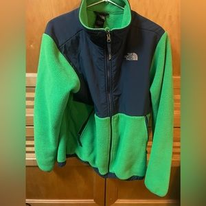 Boys The North Face Winter Jacket Green XL